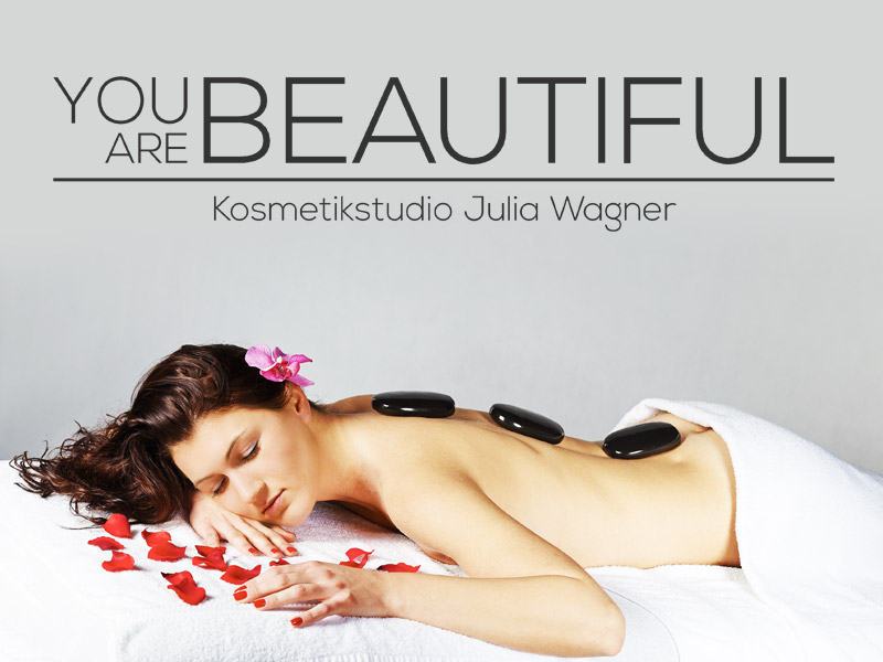 Wandtattoo Beautiful mit Wunschtext