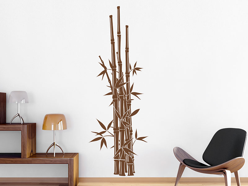 Wandtattoo Dekorativer Bambus