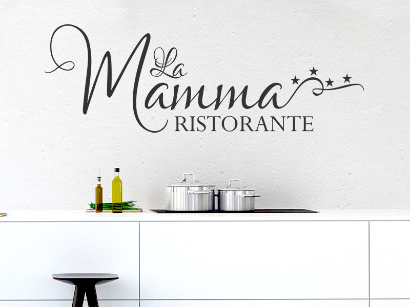 Wandtattoo Ristorante La Mamma