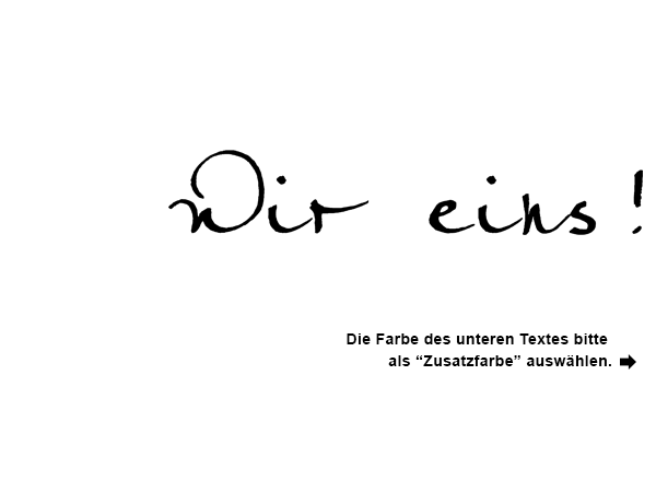 Wandtattoo DU MEINS ICH DEINS Wandtattoos.de