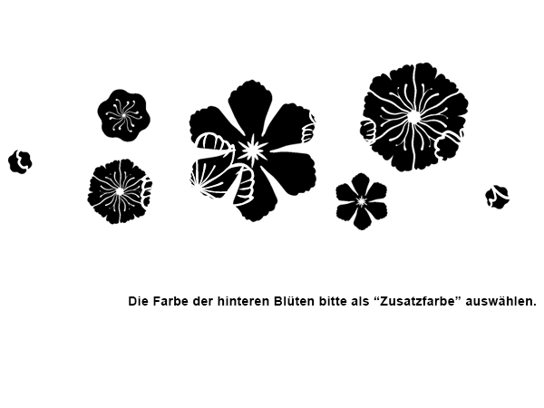 Wandtattoo Hibiskus Aloha – Goldmetallene Deko Mit Hawaii-Feeling, 110x51 Cm
