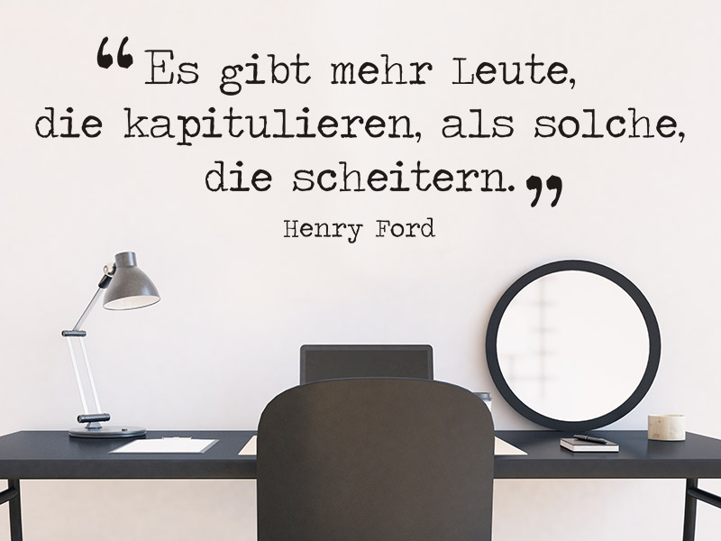 Wandtattoo Es gibt mehr Leute