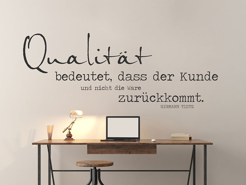 Wandtattoo Zitate Motivation Für Arbeit Betrieb