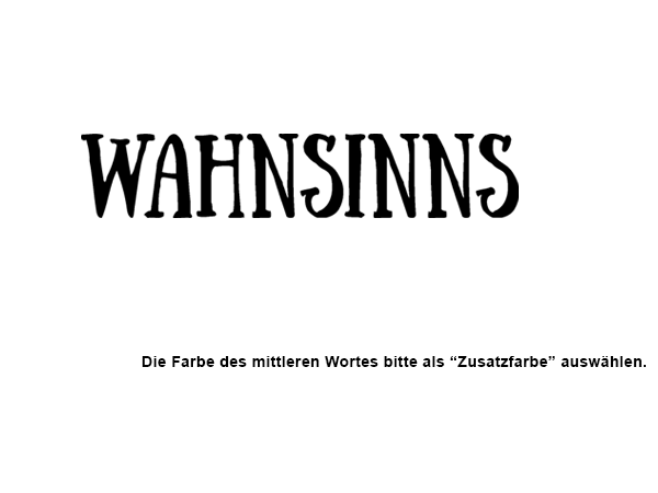 Wandtattoo Am Rande des Wahnsinns Wandtattoos.de