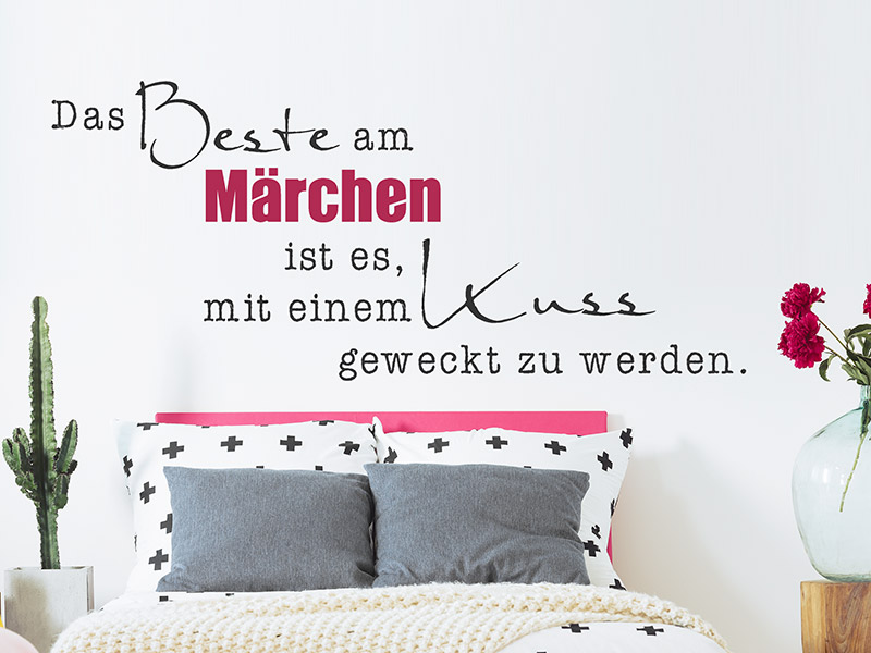Wandtattoo Das Beste am Märchen