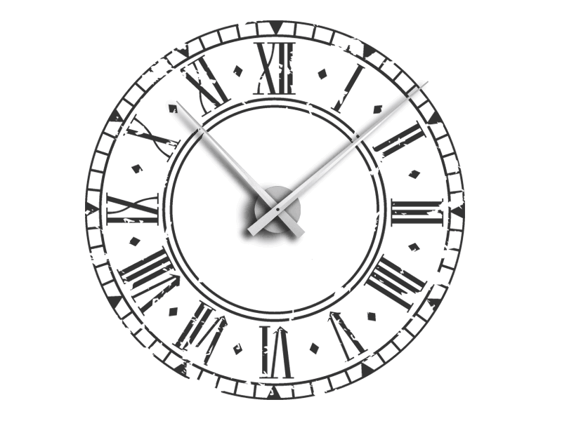 Amazon De Wanduhr Aus Vinyl Schallplattenuhr Mit Weltmotiv