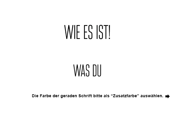 Wandtattoo Es ist, wie es ist... Wandtattoos.de