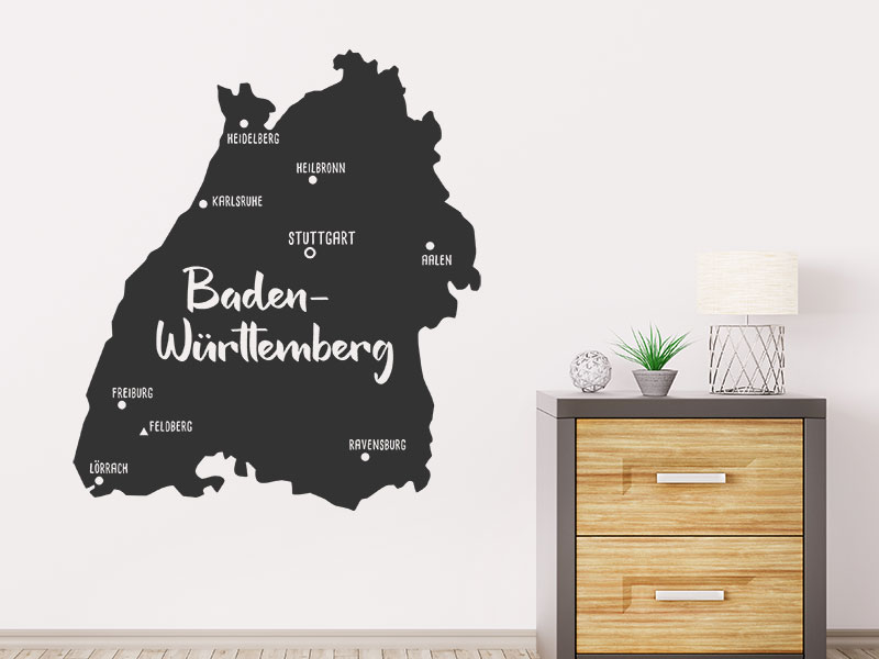 Wandtattoo Baden-Württemberg