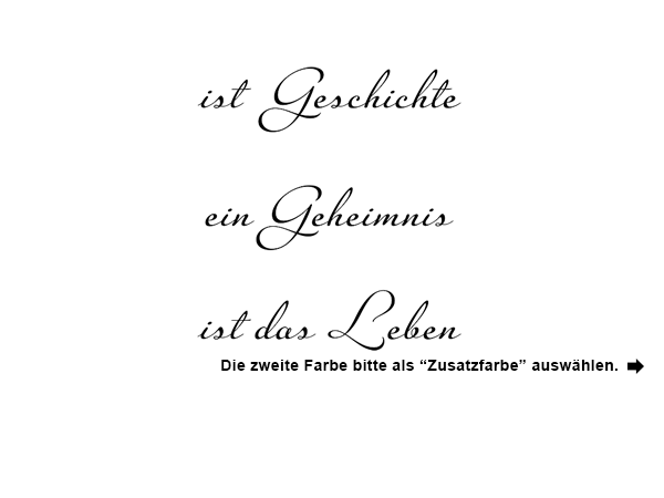 Wandtattoo Gestern Heute Wandtattoos.de