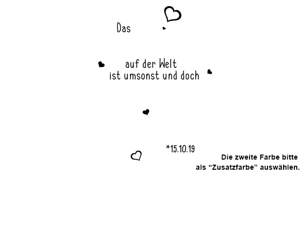 Wandtattoo Das Schönste auf der Welt... Wandtattoos.de