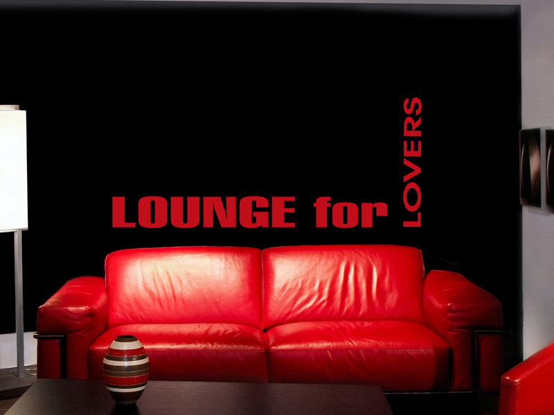 Wandtattoo Lounge for Lovers