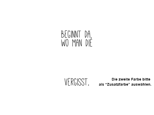 Wandtattoo Glück beginnt... Wandtattoos.de