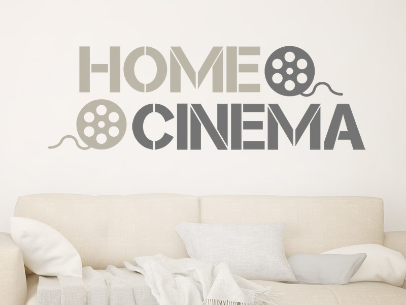 Wandtattoo Home Cinema modern