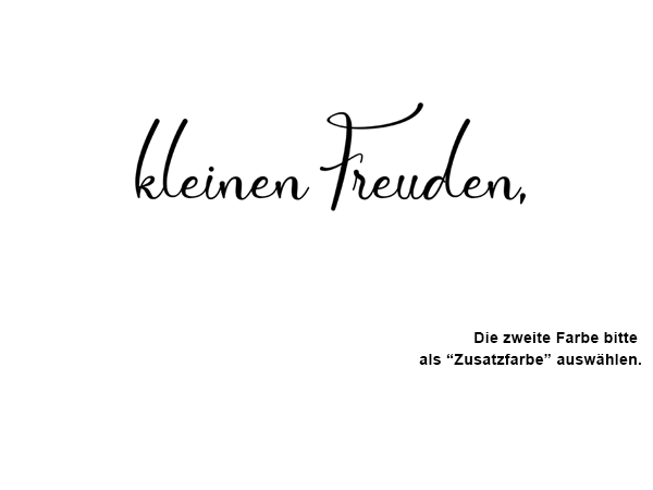 Wandtattoo Die kleinen Freuden Wandtattoos.de