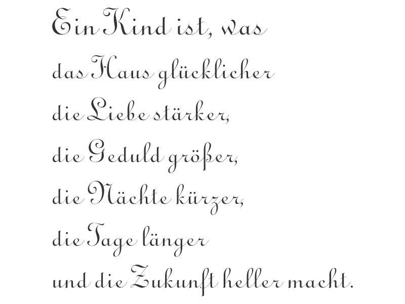 Wandtattoo Ein Kind ist, was das Haus glücklicher