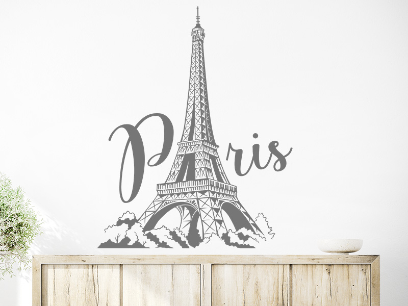Wandtattoo Paris Eiffelturm