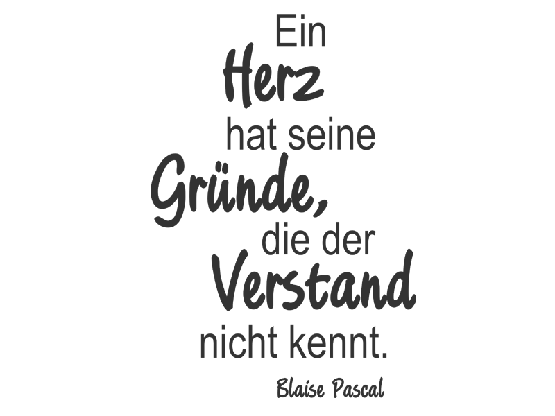 Spruche Herz Verstand Tiwhewechna