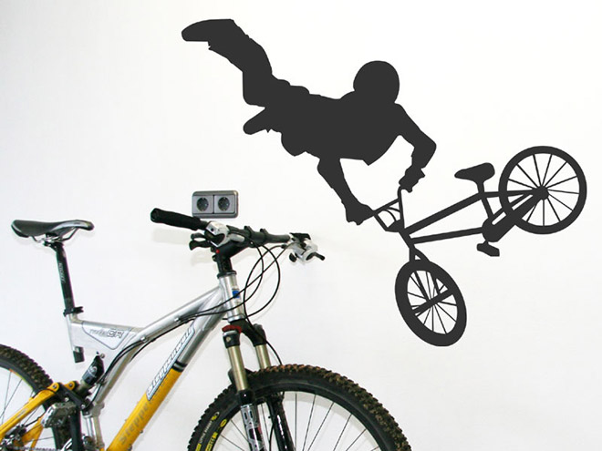 Wandtattoo BMX Freestyler | Wandtattoos.de