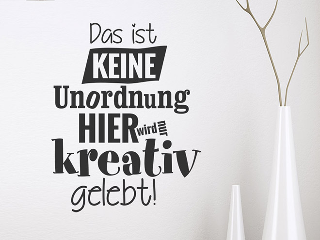 Lustige Wandtattoo Sprüche witzig &amp; humorvoll Wandtattoos.de