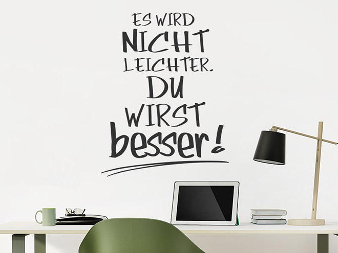 Wandtattoo Sprüche für Firma, Arbeit & Büro Wandtattoos.de