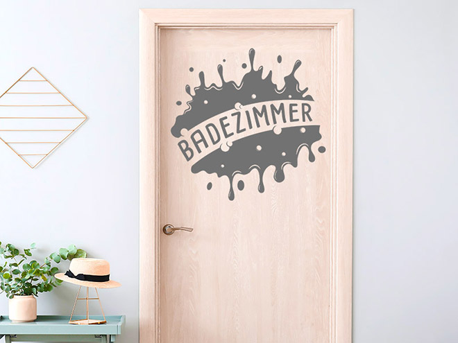 Wandtattoo Bad | Wellness Begriffe fürs Badezimmer | Wandtattoos.de