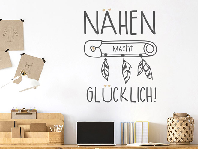 Wandtattoo Lifestyle moderne Sprüche Wandtattoos.de