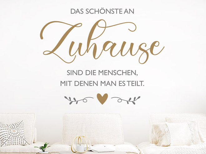 Wandtattoo Sprüche zur Liebe Liebessprüche Wandtattoos.de