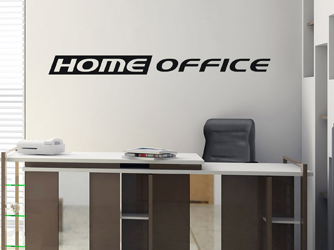Wandtattoo Home Office | Wandtattoos.de