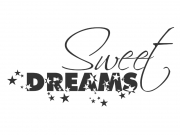 Wandtattoo Sweet Dreams Motivansicht