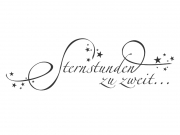 Wandtattoo Sternstunden zu zweit Motivansicht