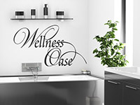 Wandtattoo Wellness Oase