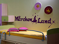 Wandtattoo Märchenland