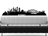 Wandtattoo Sydney Skyline