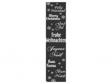 Wandtattoo Wandbanner Frohe Weihnachten Motivansicht