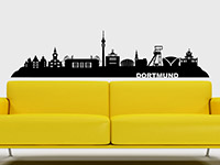 Wandtattoo Skyline Dortmund