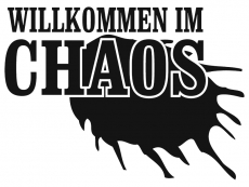 Wandtattoo Willkommen im Chaos Motivansicht