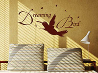 Wandtattoo Dreaming bird