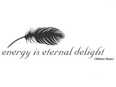 Wandtattoo Energy is eternal delight Motivansicht