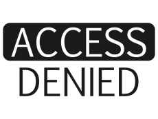 Wandtattoo Access denied Motivansicht