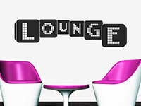 Wandtattoo Lounge