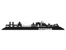 Wandtattoo Skyline Potsdam Motivansicht