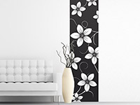 Wandtattoo Wandbanner Blumen