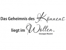 Wandtattoo Das Geheimnis... Motivansicht