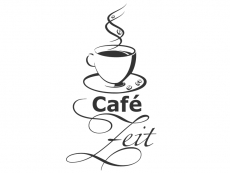Wandtattoo Café Zeit Motivansicht
