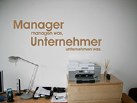 Wandtattoo Manager managen was...