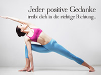 Wandtattoo Jeder positive Gedanke...