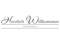 Wandtattoo Hotel Herzlich Willkommen Motivansicht