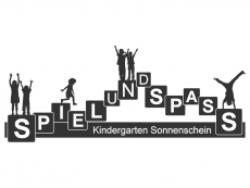Wandtattoo Kindergarten mit Wunschtext Motivansicht