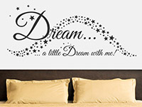 Wandtattoo Dream a little dream