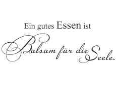 Wandtattoo Balsam für die Seele Motivansicht